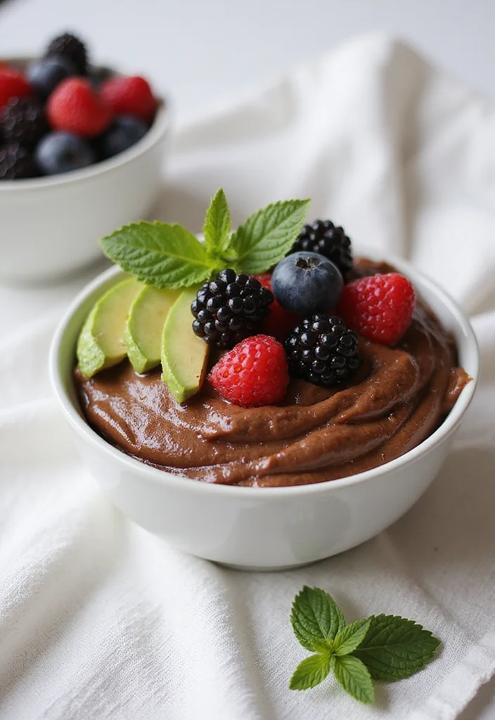 10 Avocado Dessert Recipes Creamy and Surprising - 1. Creamy Avocado Chocolate Mousse