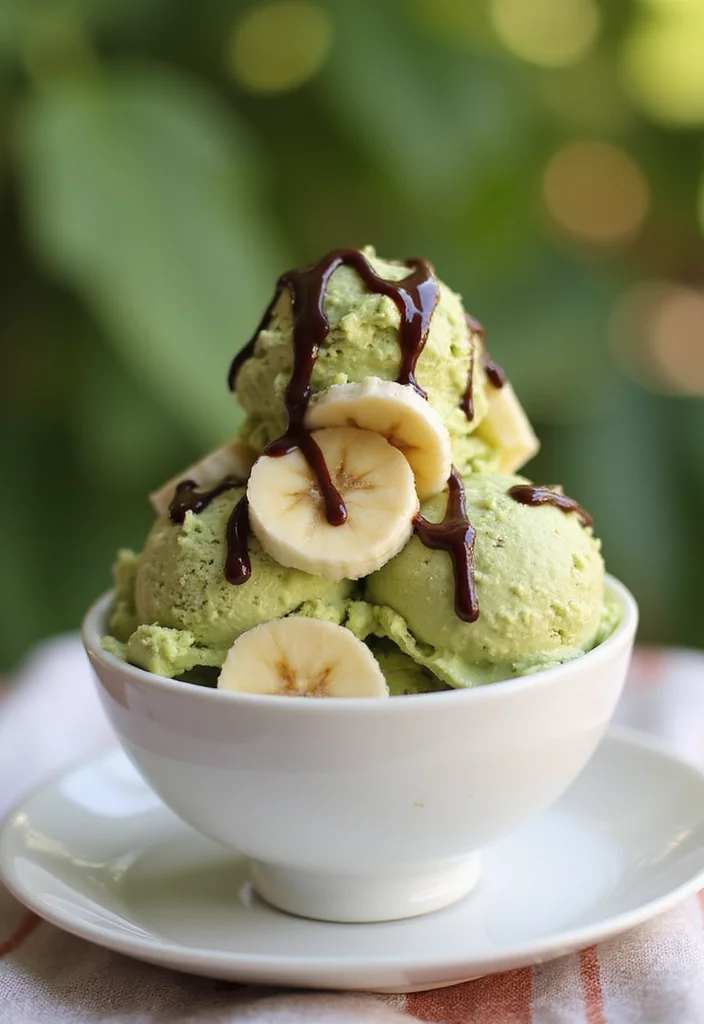 10 Avocado Dessert Recipes Creamy and Surprising - 6. Avocado Banana Ice Cream