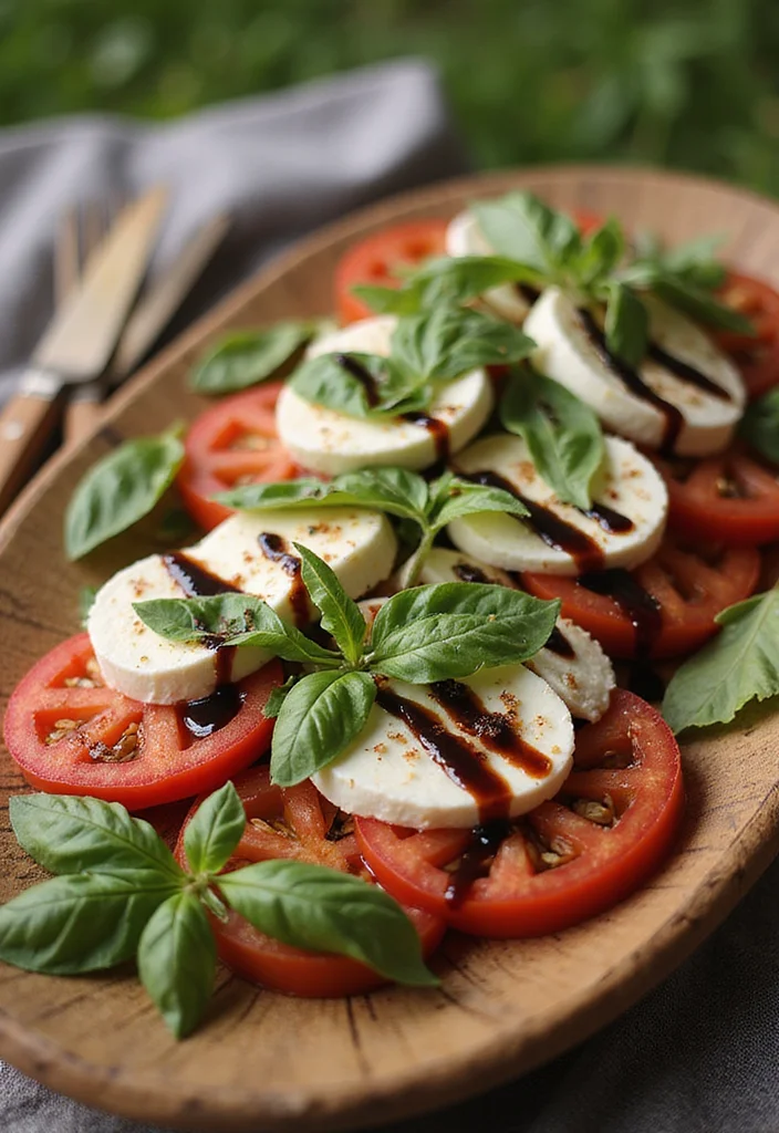 10 Basil Dinner Recipes Fresh and Aromatic - 1. Classic Caprese Salad