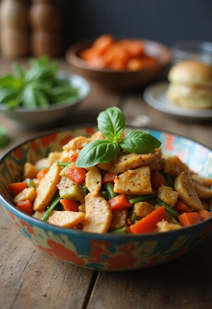 10 Basil Dinner Recipes Fresh and Aromatic - 3. Basil Chicken Stir-Fry