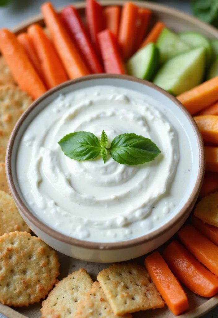 10 Basil Dinner Recipes Fresh and Aromatic - 9. Basil Yogurt Dip