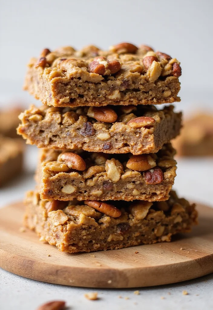 10 Cheap Dessert Recipes for Budget Friendly Treats - 10. Maple Pecan Granola Bars