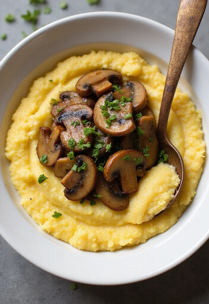 10 Cornmeal Dinner Recipes for Rustic Comfort - 2. Savory Cornmeal Polenta
