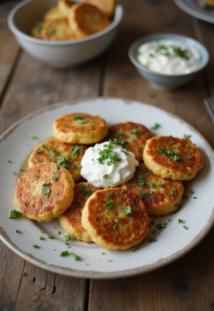 10 Cornmeal Dinner Recipes for Rustic Comfort - 3. Cornmeal and Vegetable Fritters