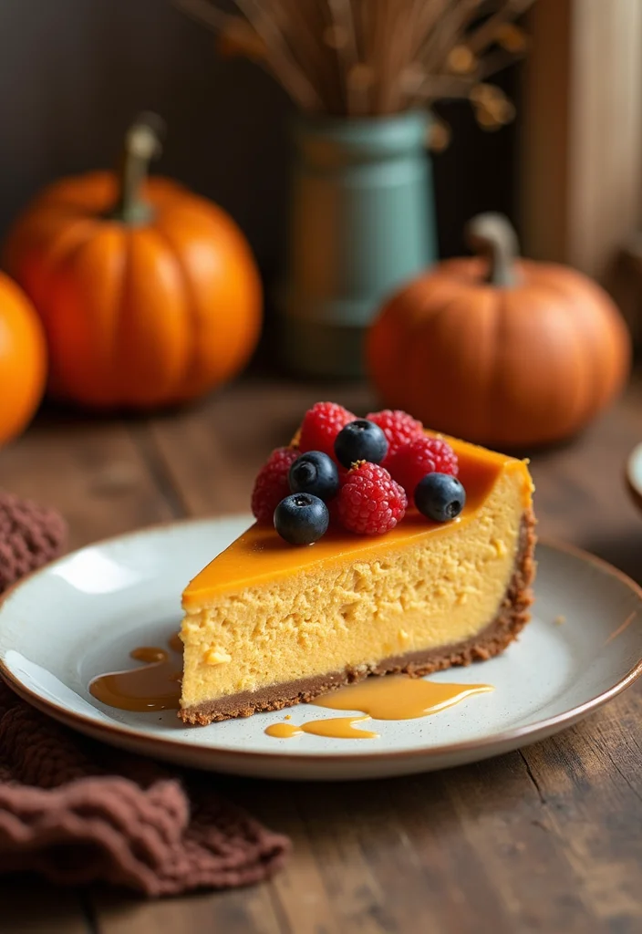10 Cozy and Unique Butternut Squash Dessert Recipes - 1. Butternut Squash Vegan Cheesecake