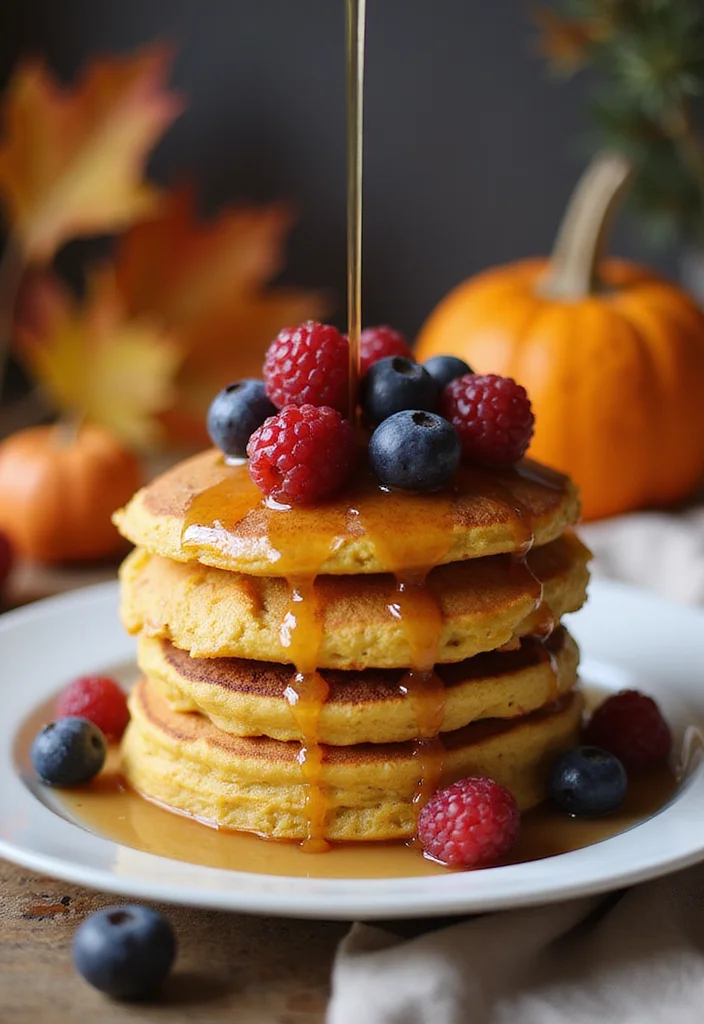 10 Cozy and Unique Butternut Squash Dessert Recipes - 6. Butternut Squash Pancakes