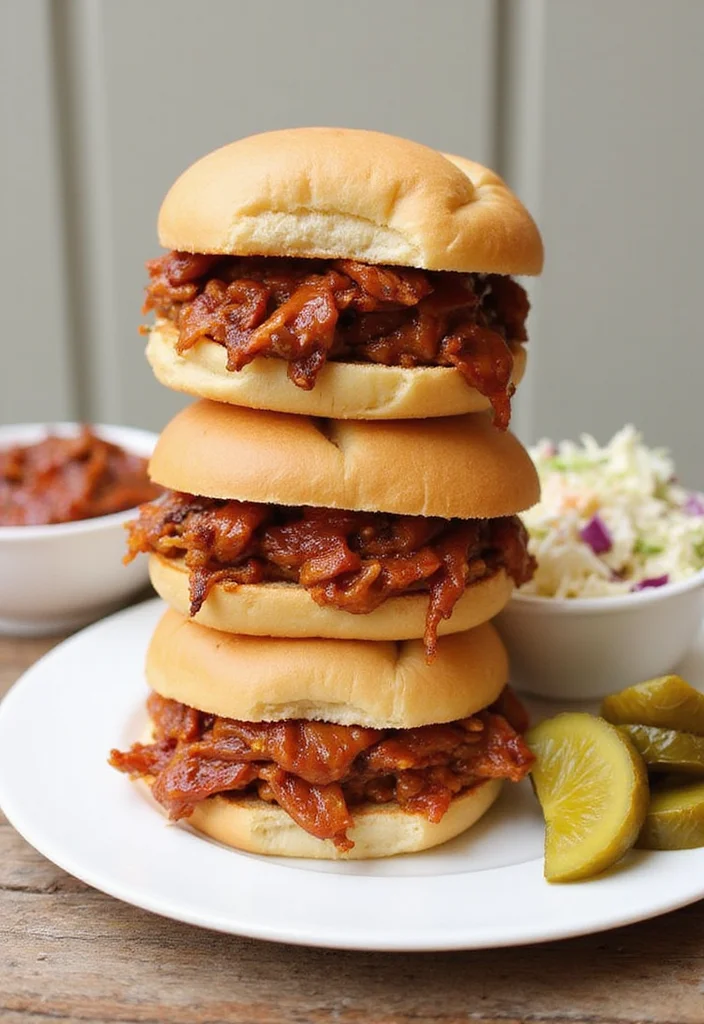 10 Dump and Go Crockpot Dinner Recipes for Busy Families - 5. BBQ Pulled Pork Sandwiches