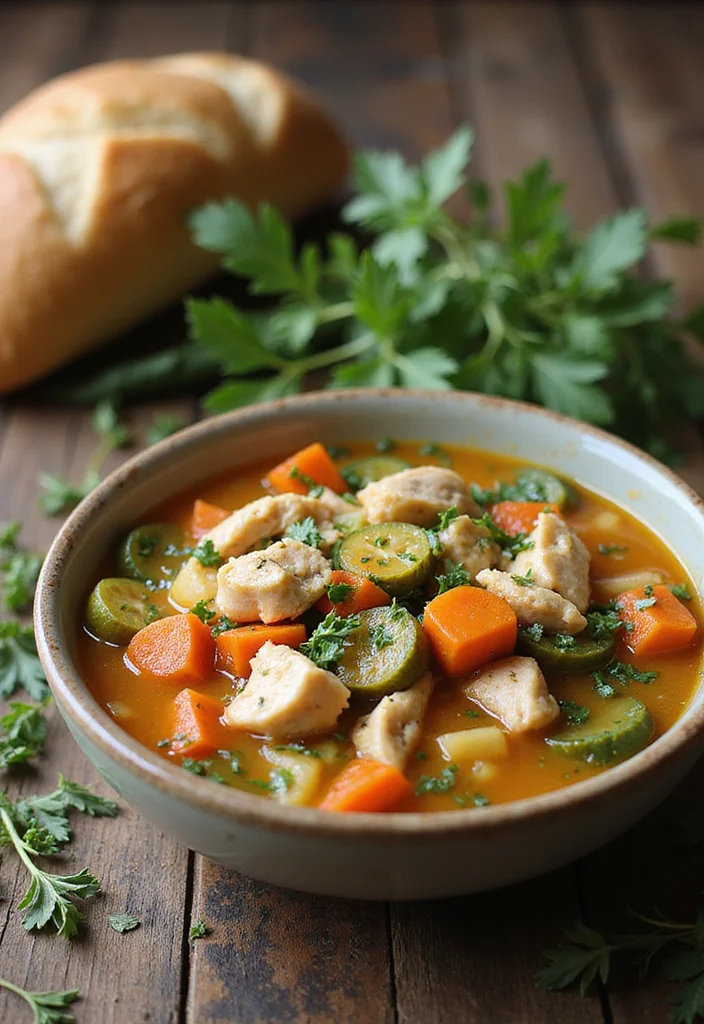 10 Dump and Go Crockpot Dinner Recipes for Busy Families - 8. Chicken Vegetable Soup