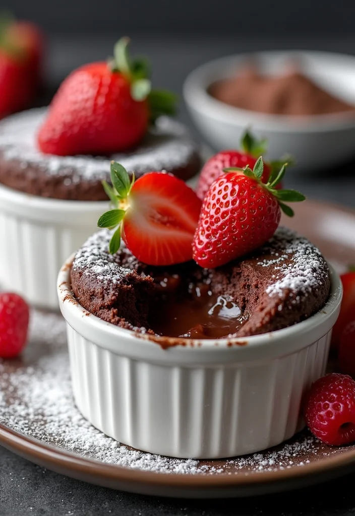 10 Dutch Oven Dessert Recipes for Warm Comfort - 5. Chocolate Lava Cake for Two