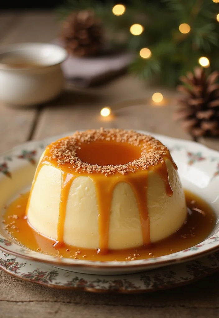 10 Egg Dessert Recipes Simple and Classic - 10. Eggnog Flan