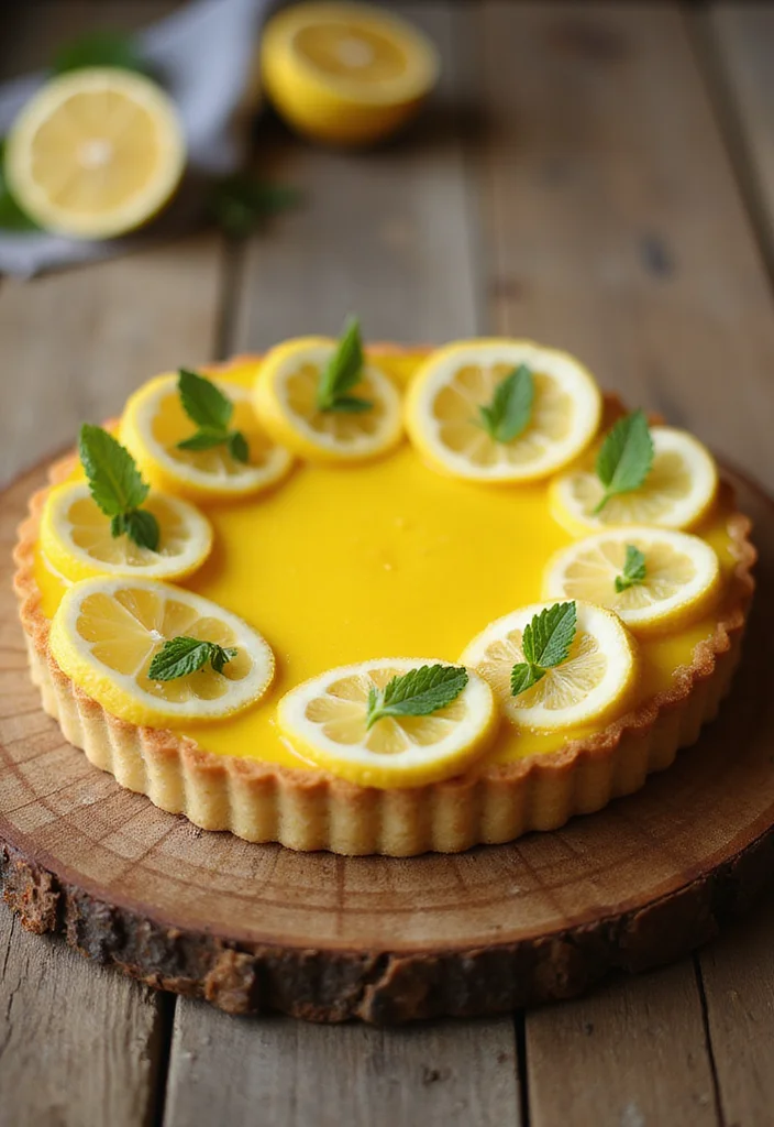 10 Egg Dessert Recipes Simple and Classic - 3. Tarte au Citron