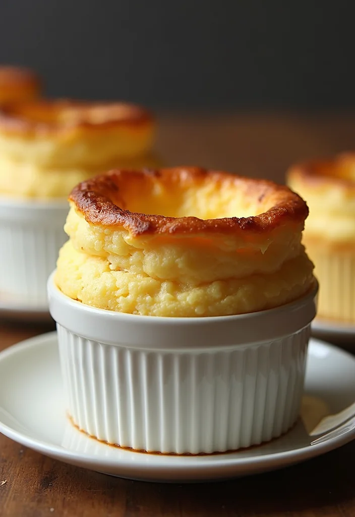 10 Egg Dessert Recipes Simple and Classic - 5. Soufflé au Fromage
