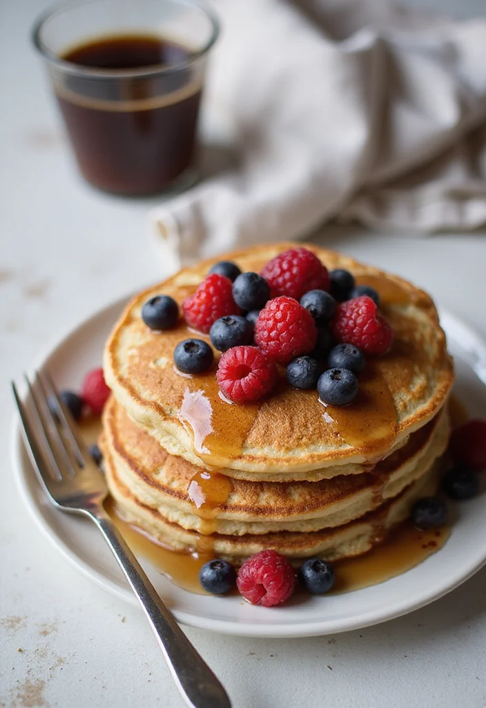 10 Eggless Keto Breakfast Recipes for Easy Mornings - 1. Almond Flour Pancakes