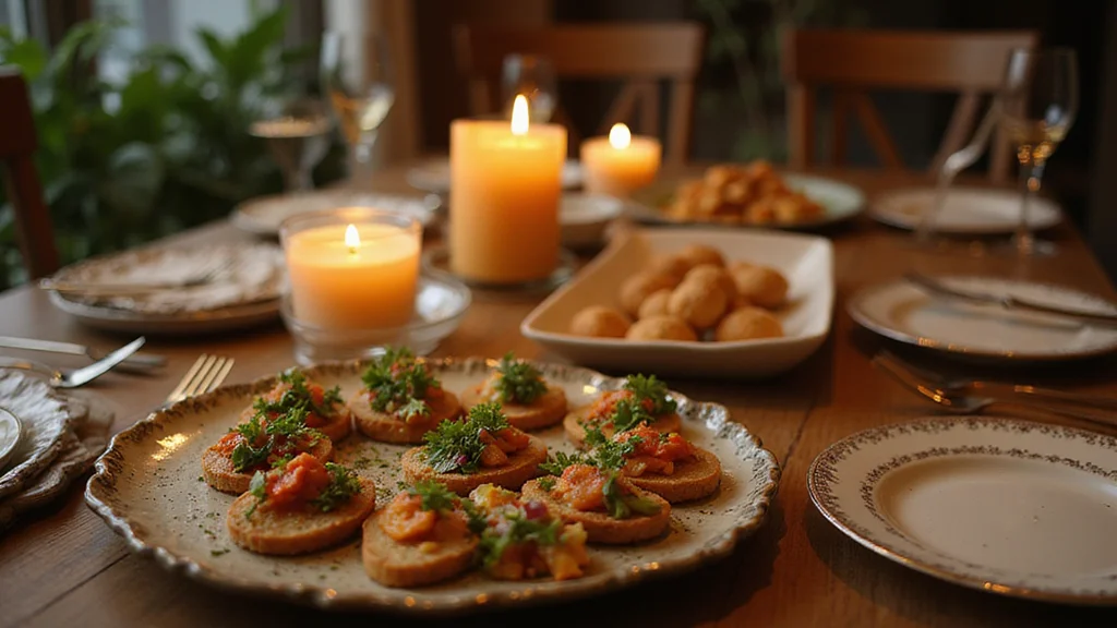 10 Elegant and Simple Gourmet Vegan Starters for Your Dinner Party