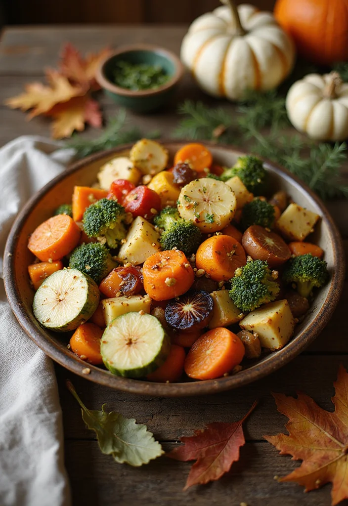 10 Fall Crockpot Dinner Recipes Warm and Easy - 10. Fall Vegetable Medley