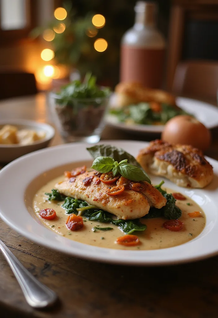 10 Fancy Keto Dinner Recipes for Special Nights - 2. Creamy Tuscan Chicken