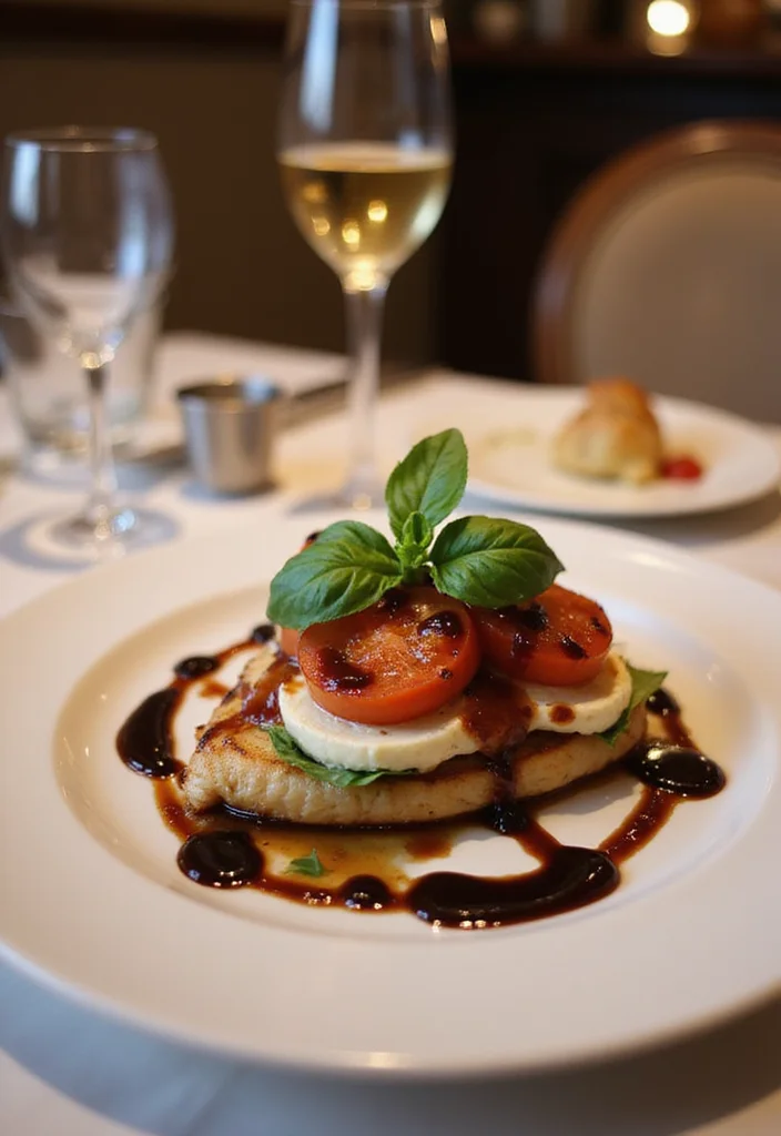 10 Fancy Keto Dinner Recipes for Special Nights - 5. Caprese Stuffed Chicken