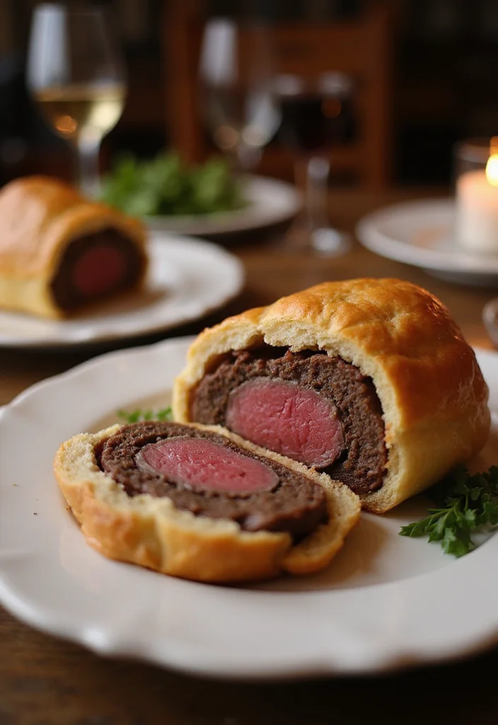 10 Fancy Keto Dinner Recipes for Special Nights - 8. Beef Wellington with Creamy Mushroom Sauce