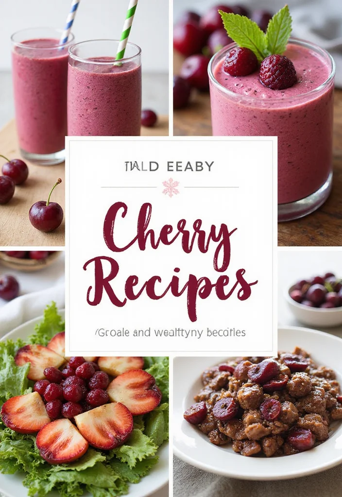 10 Healthy Cherry Recipes: Fresh and Simple - Conclusion