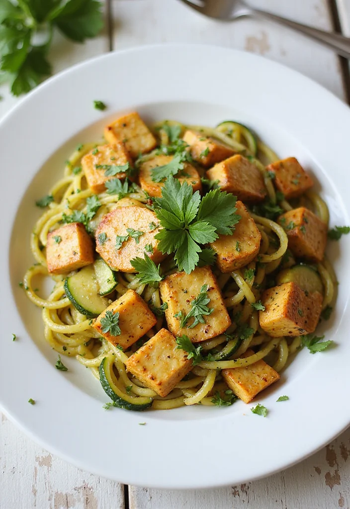 10 Healthy Paneer Recipes for High Protein Meals - 10. Paneer Zucchini Noodles