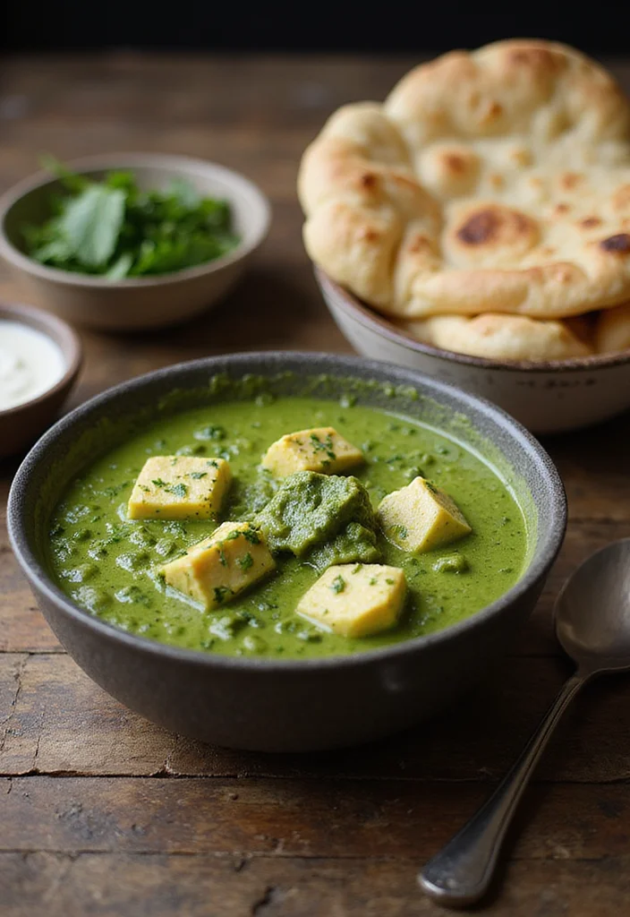10 Healthy Paneer Recipes for High Protein Meals - 3. Palak Paneer