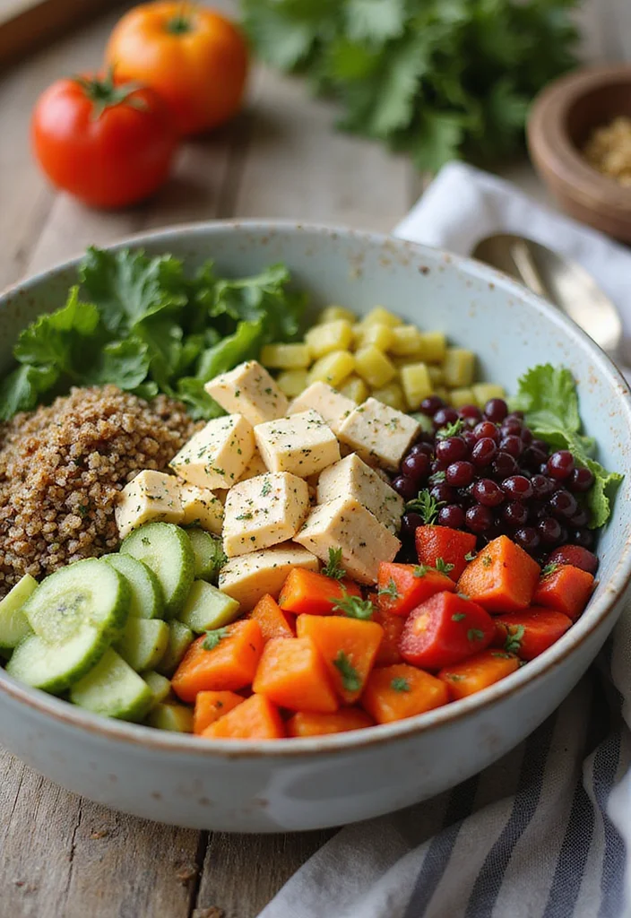 10 Healthy Paneer Recipes for High Protein Meals - 5. Paneer Salad with Quinoa