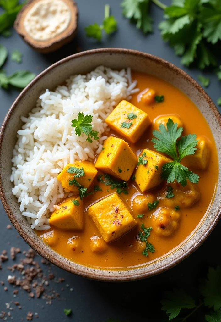 10 Healthy Paneer Recipes for High Protein Meals - 9. Paneer Coconut Curry