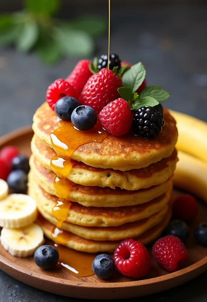 10 Healthy Plantain Recipes for Light Flavorful Eating - 2. Plantain Pancakes