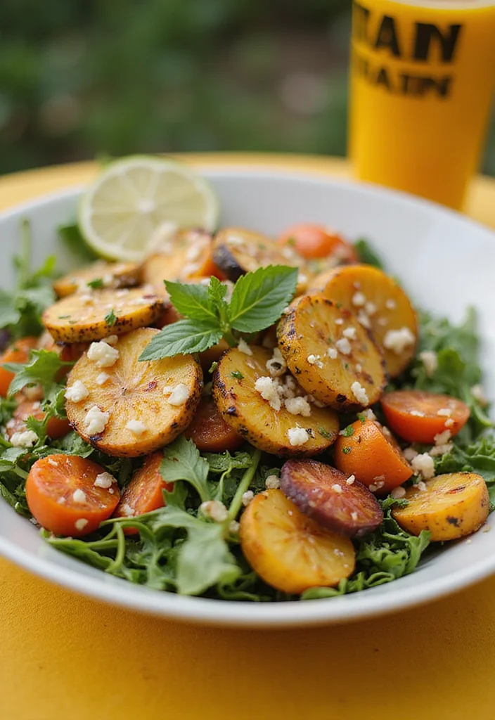 10 Healthy Plantain Recipes for Light Flavorful Eating - 6. Plantain Salad