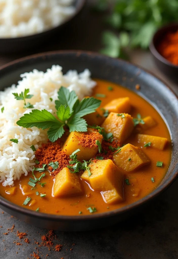 10 Healthy Plantain Recipes for Light Flavorful Eating - 7. Plantain Curry