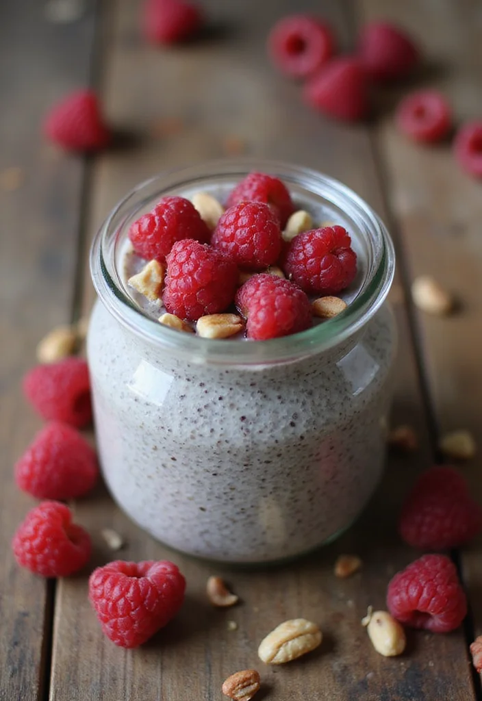 10 Healthy Raspberry Recipes Bright and Nutritious - 1. Raspberry Chia Seed Pudding