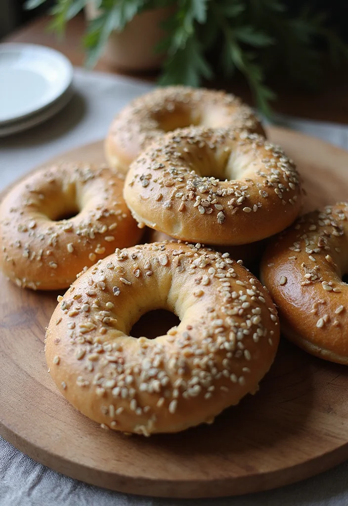 10 Healthy Sourdough Recipes Better for You - 8. Sourdough Bagels