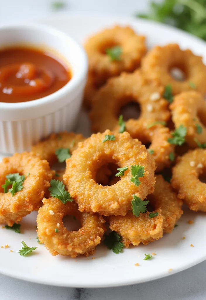 10 Keto Calamari Recipes Light and Crispy - 1. Crispy Baked Parmesan Calamari