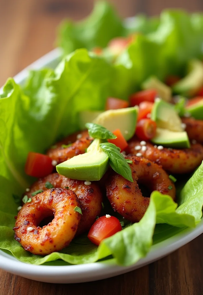 10 Keto Calamari Recipes Light and Crispy - 10. BBQ Calamari Tacos