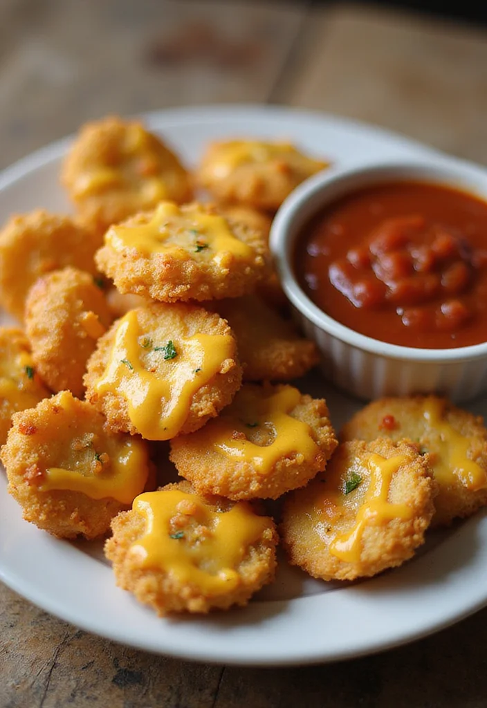10 Keto Calamari Recipes Light and Crispy - 7. Cheesy Calamari Bites