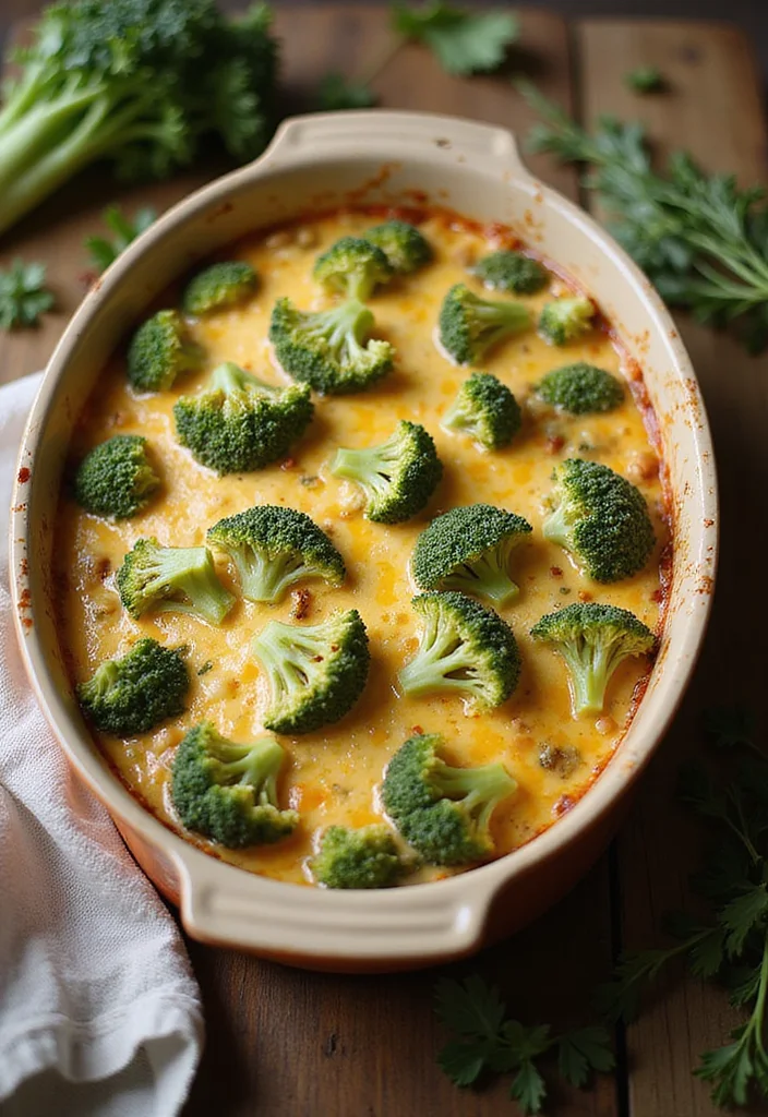 10 Keto High Fiber Recipes: Balanced and Low Carb - 6. Broccoli and Cheese Bake