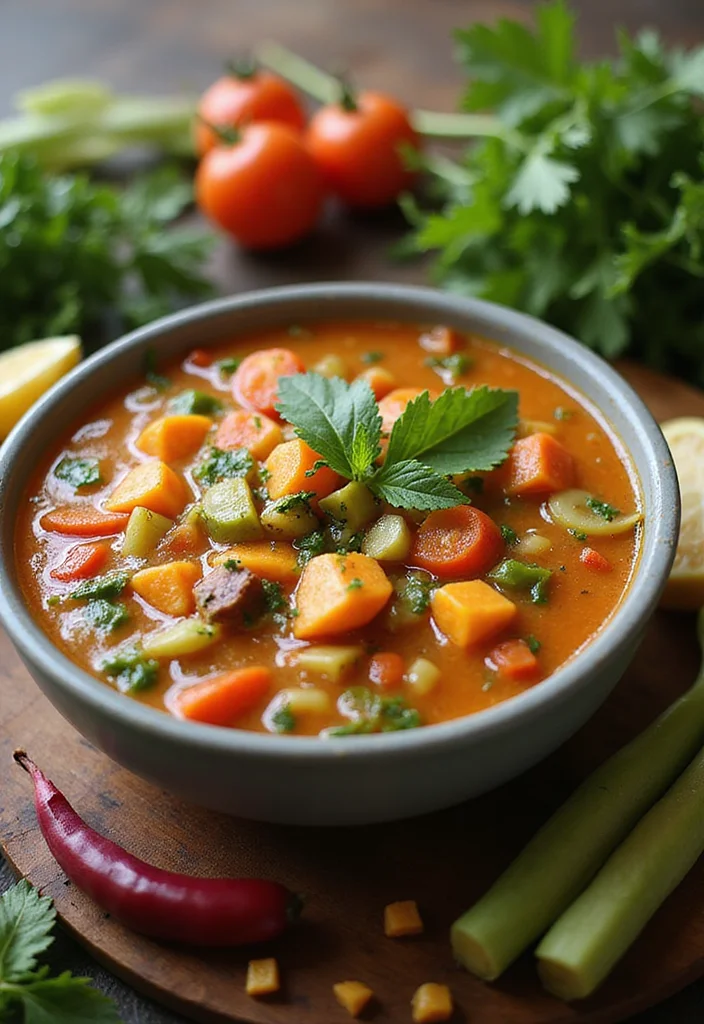 10 Low Ingredient Dinner Recipes Quick and Practical - 5. Simple Vegetable Soup