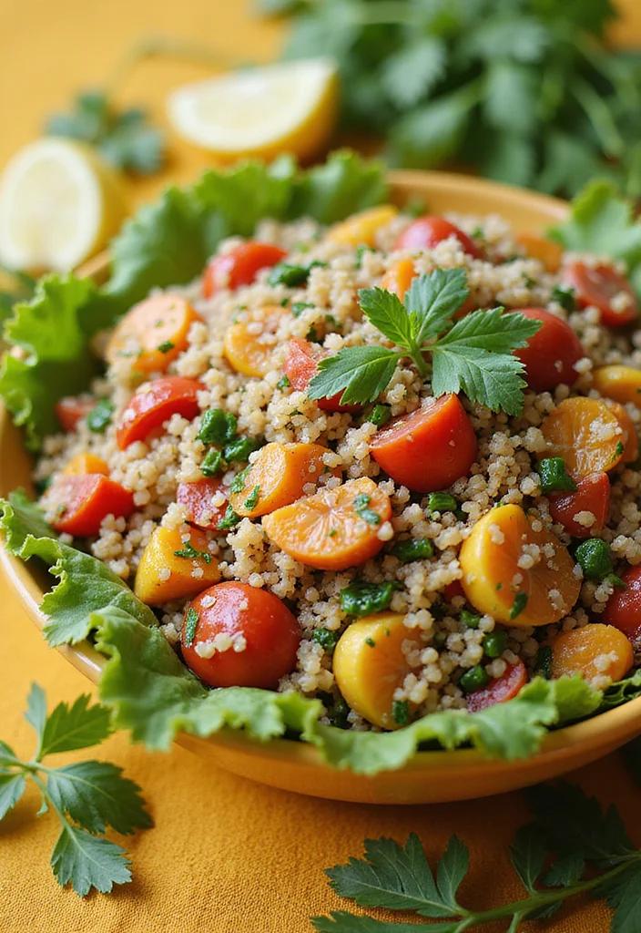 10 Low Ingredient Dinner Recipes Quick and Practical - 8. Quick Quinoa Salad