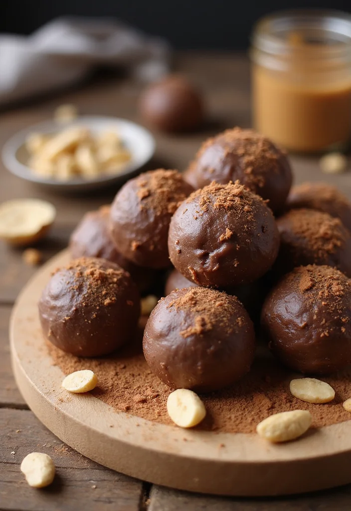 10 No Bake Keto Dessert Recipes Fast and Satisfying - 2. Chocolate Peanut Butter Bliss Balls