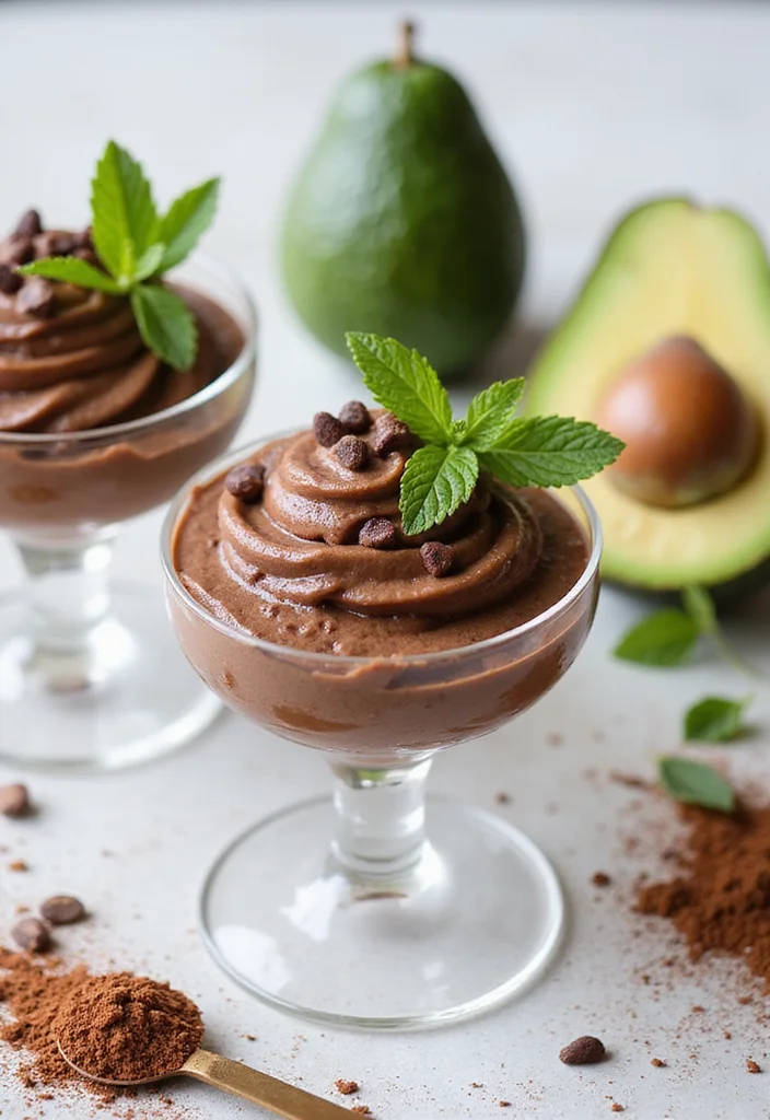 10 No Bake Keto Dessert Recipes Fast and Satisfying - 4. No-Bake Avocado Chocolate Mousse