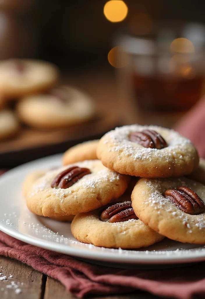 10 Pecan Dessert Recipes Rich and Crunchy - 3. Pecan Sandies Cookies