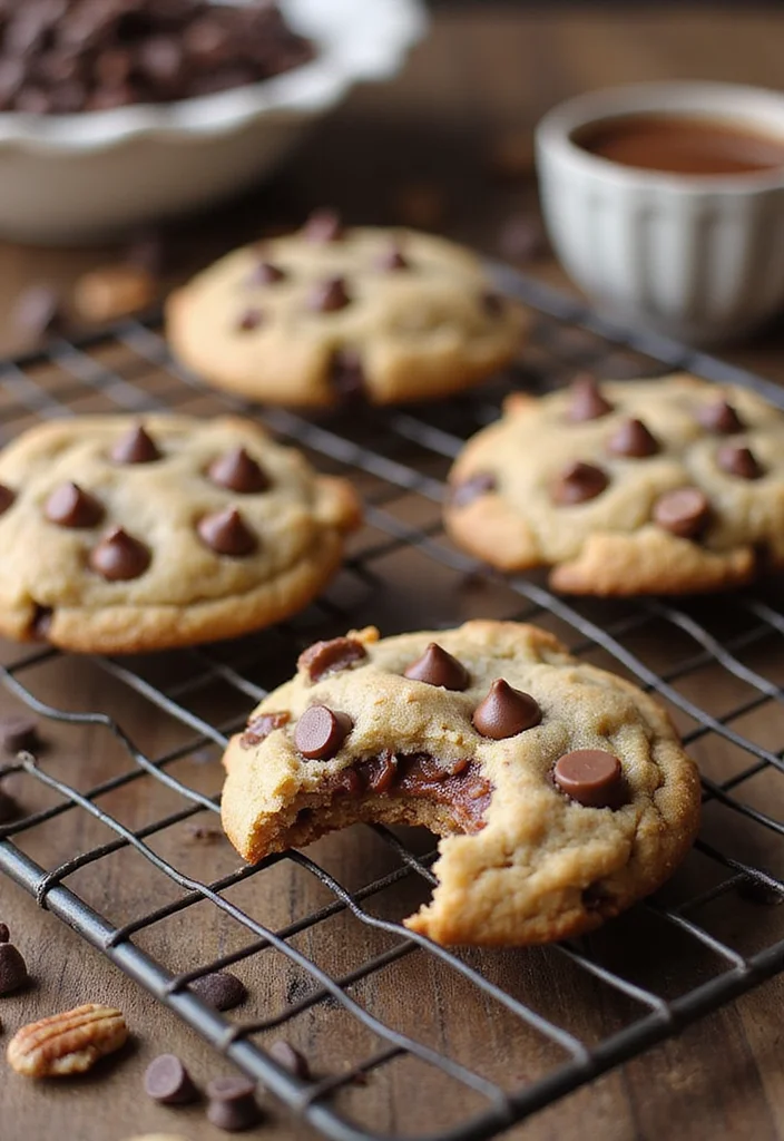 10 Pecan Dessert Recipes Rich and Crunchy - 5. Pecan Chocolate Chip Cookies