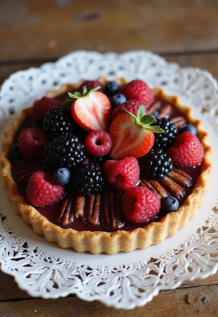 10 Pecan Dessert Recipes Rich and Crunchy - 6. Pecan Crust Tart