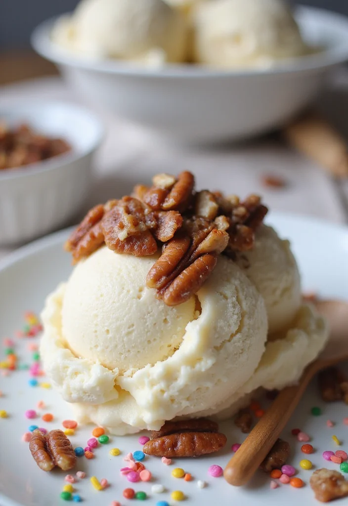 10 Pecan Dessert Recipes Rich and Crunchy - 8. Pecan Topping for Ice Cream