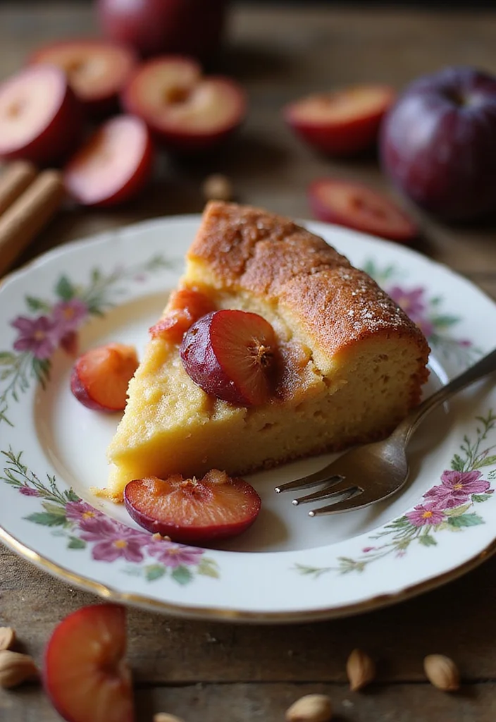 10 Plum Dessert Recipes for Sweet Seasonal Baking - 4. Spiced Plum Cake