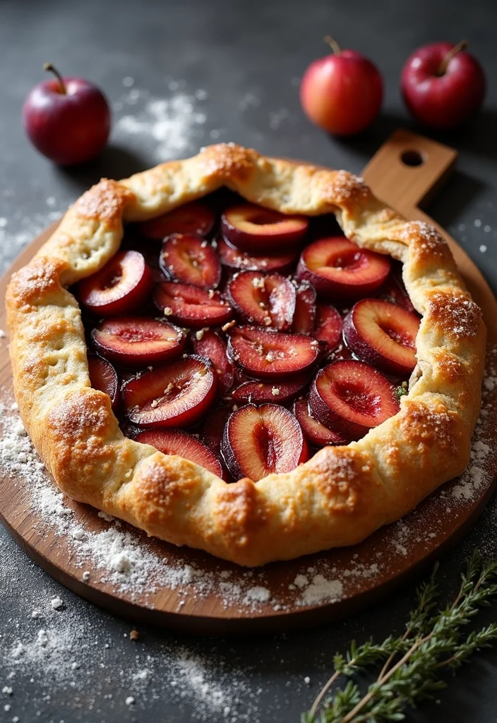 10 Plum Dessert Recipes for Sweet Seasonal Baking - 5. Plum Galette