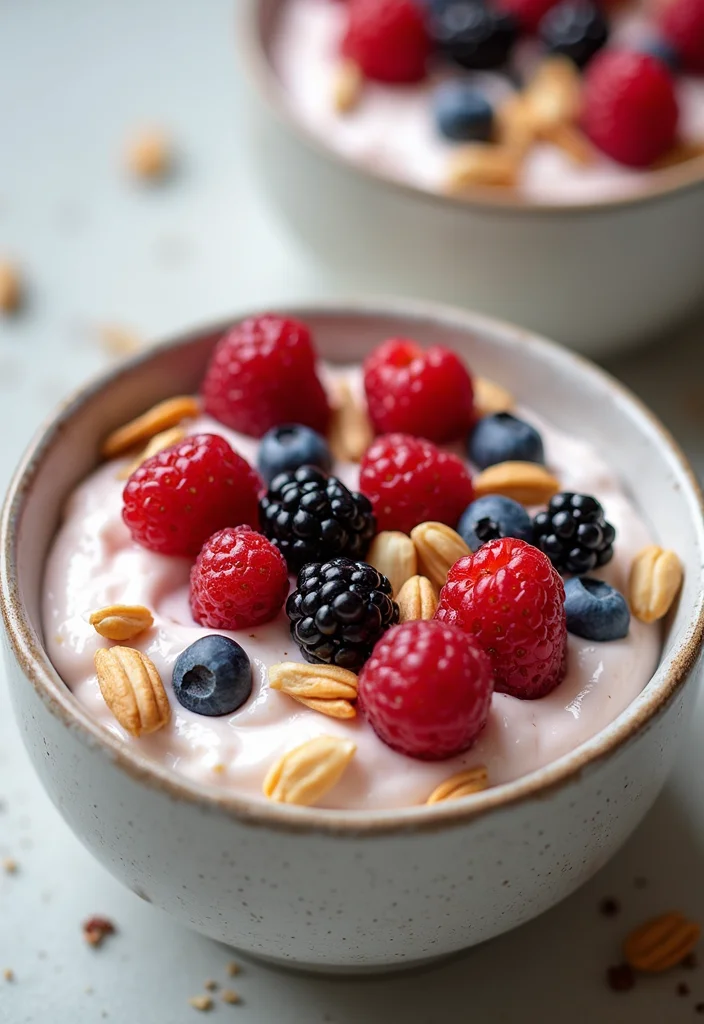 10 Prediabetic Dinner Recipes: Balanced and Satisfying - 10. Greek Yogurt with Berries and Nuts