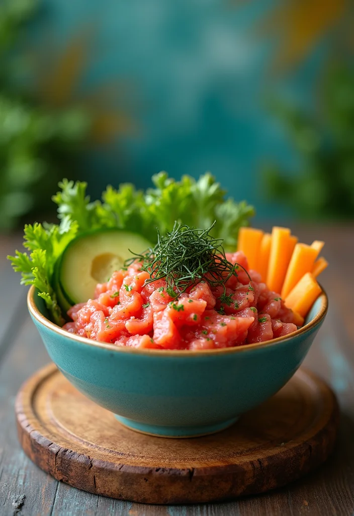 10 Tropical Dinner Recipes Bright and Flavorful - 9. Spicy Tuna Poke Bowl