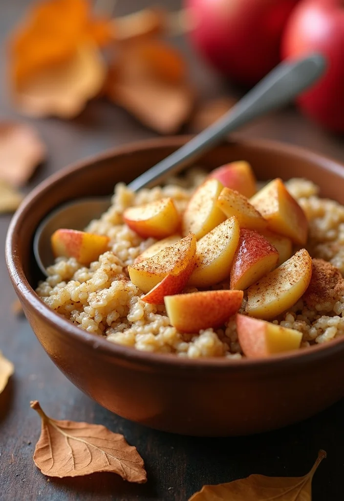 10 Vegan Baked Oatmeal Recipes for Warm Mornings - 3. Apple Cinnamon Baked Oatmeal