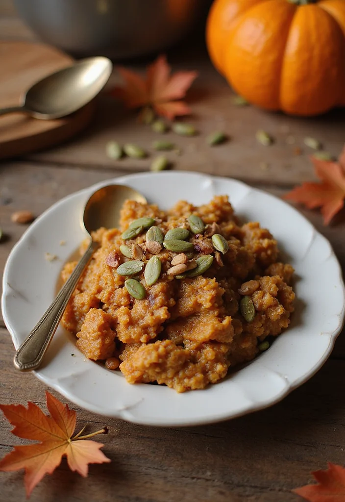 10 Vegan Baked Oatmeal Recipes for Warm Mornings - 5. Pumpkin Spice Baked Oatmeal